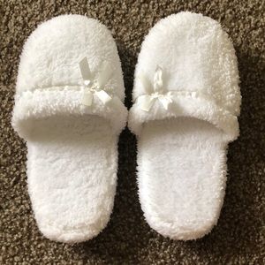 White Slippers! Never worn!